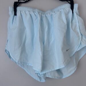 Nike Women's Sky Blue Athletic Shorts